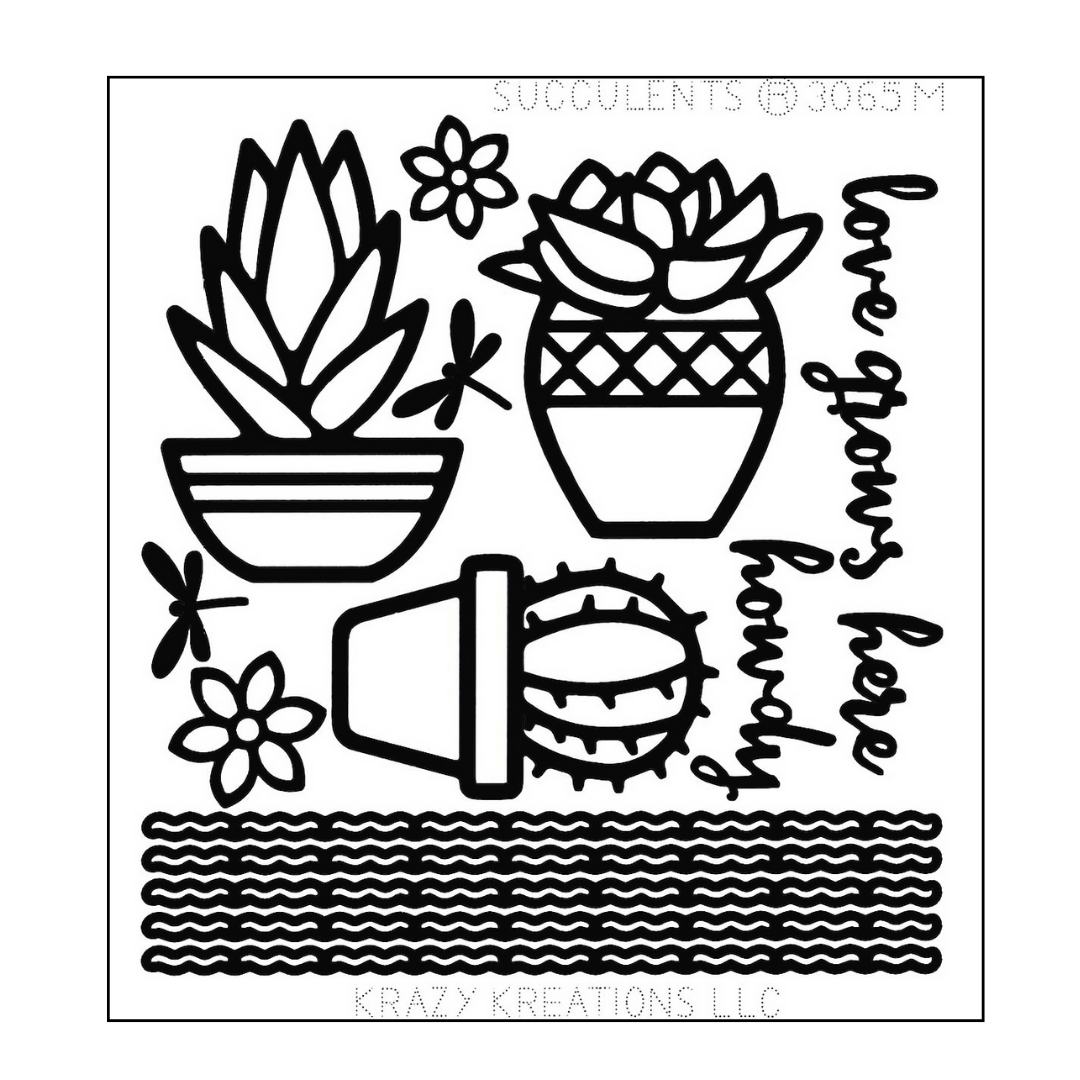 Succulents Mini