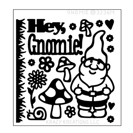Gnomie Mini Sticker