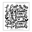 Life Friends Mini Sticker