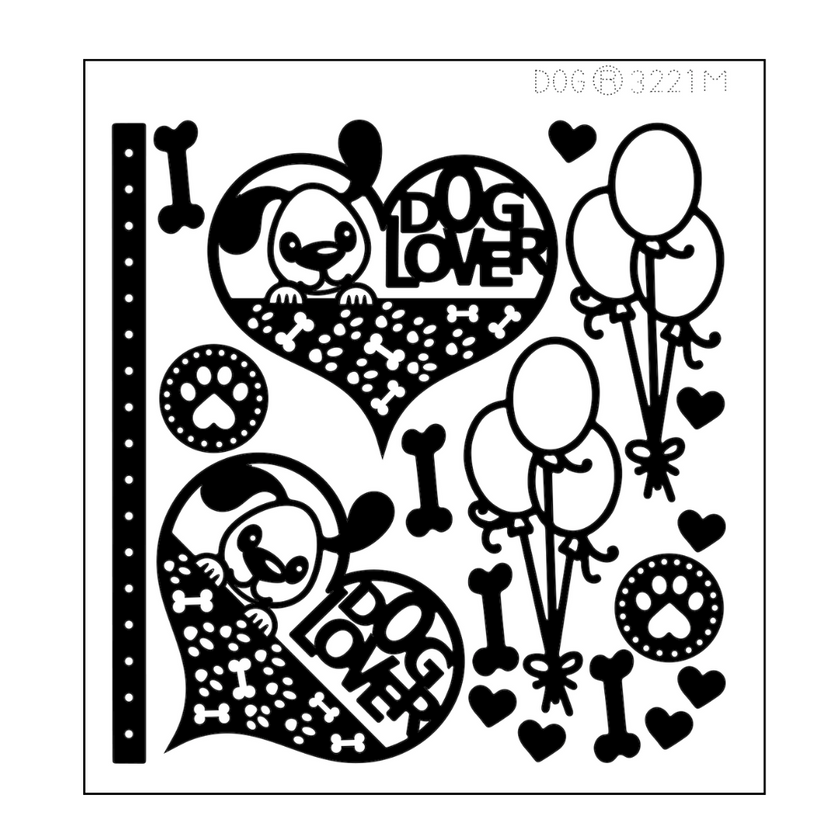 Dog Lover Mini Sticker
