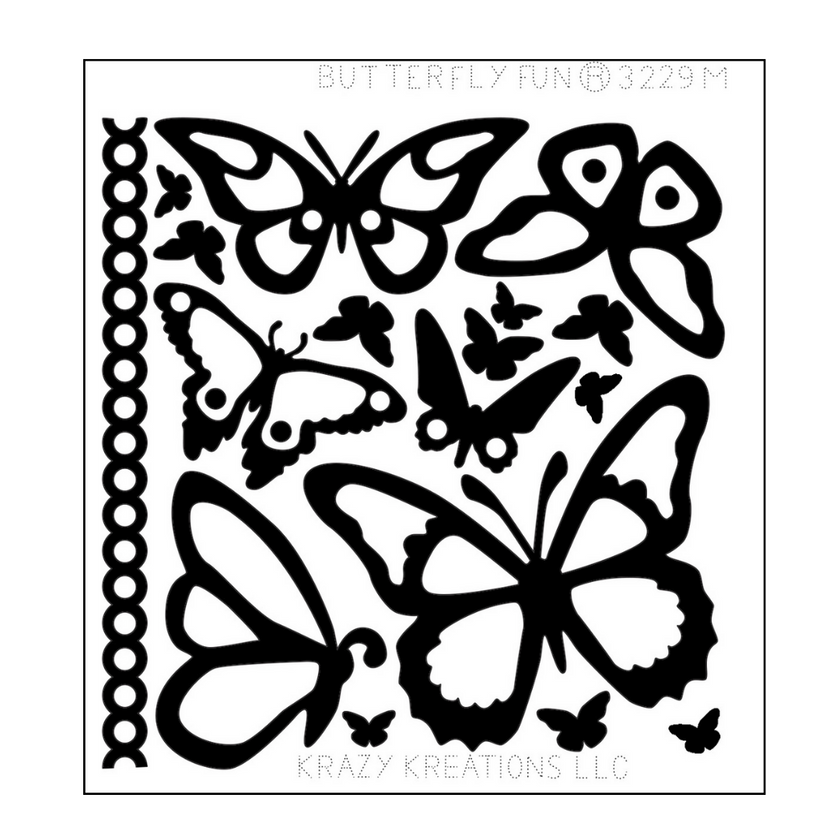 Butterfly Fun Mini Sticker