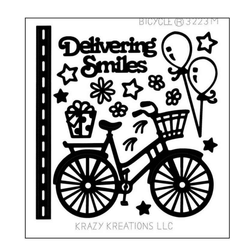 Bicycle Mini Sticker