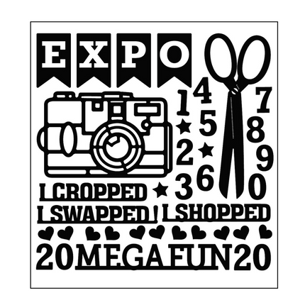 Scrap Expo Mini Sticker