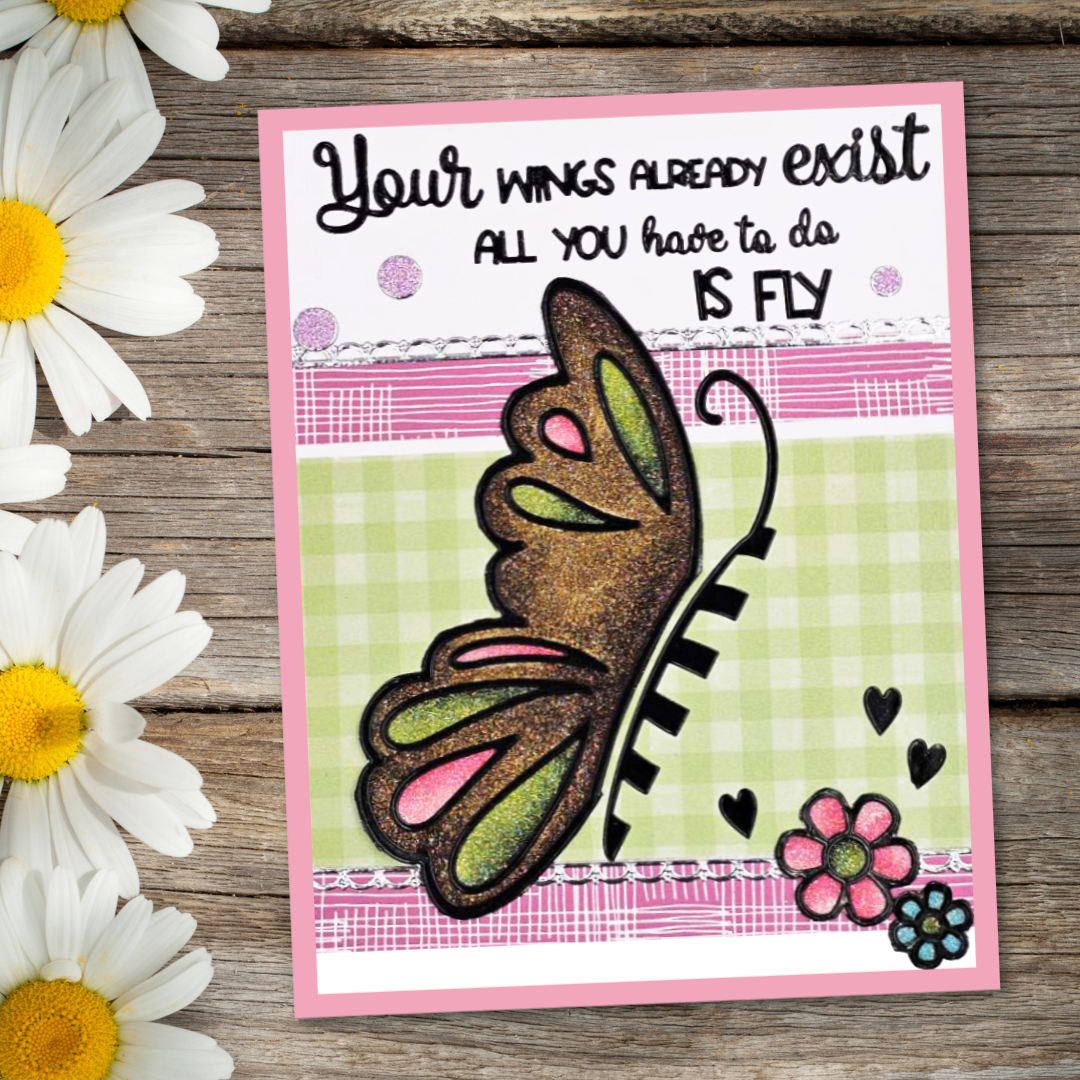 Butterfly Wing Card Kit