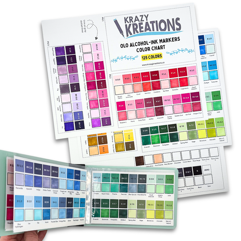 Color Swatch Flipbook