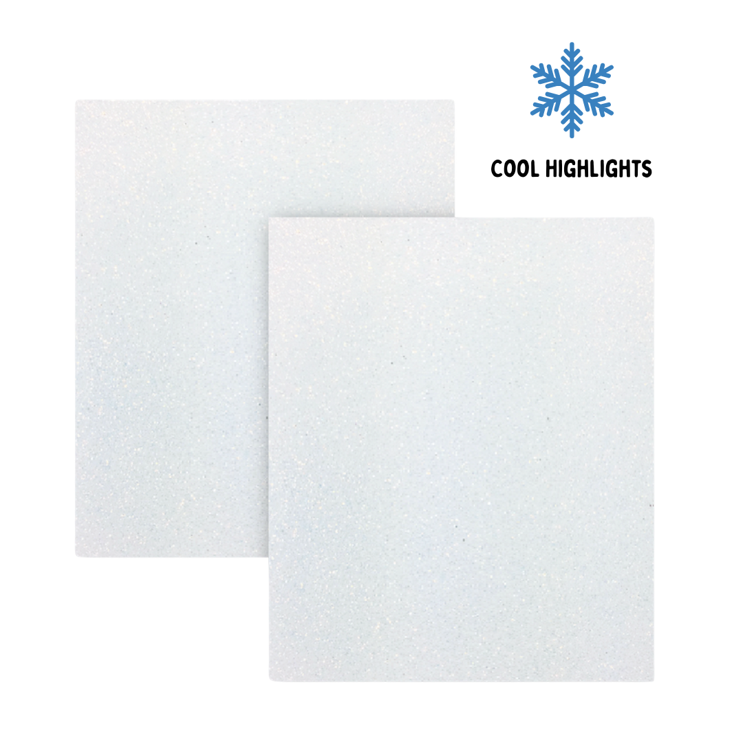 Glitter Paper - Cool Highlights