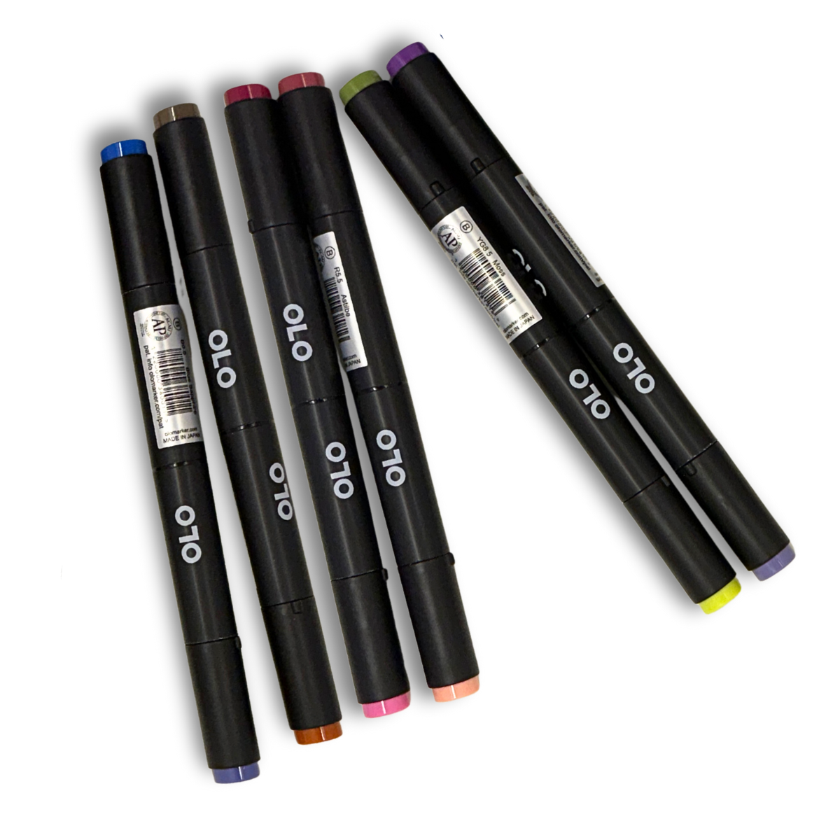 OLO 6pc Alcohol Marker Set, EXPO 6