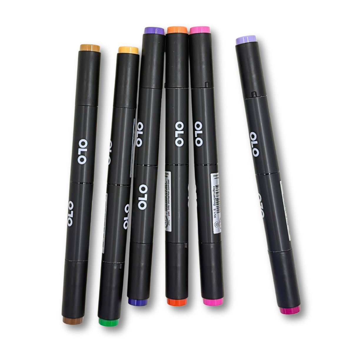 OLO 6pc Alcohol Marker Set, EXPO 7