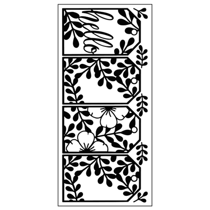 Floral Gift Tag