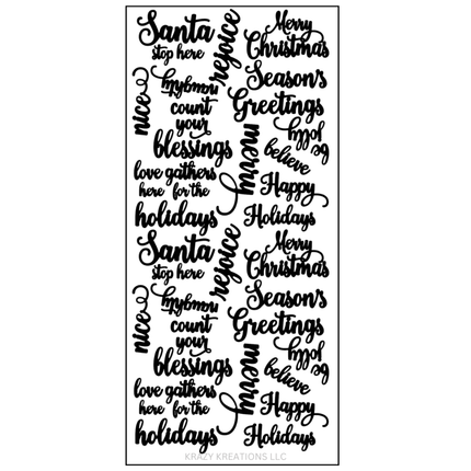 Holiday Words