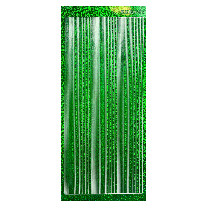 Lines - Holographic Green