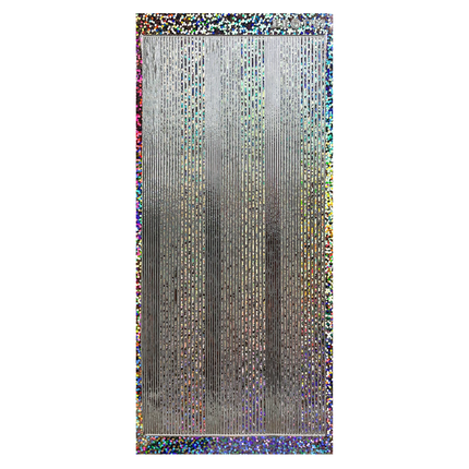Lines - Holographic Silver