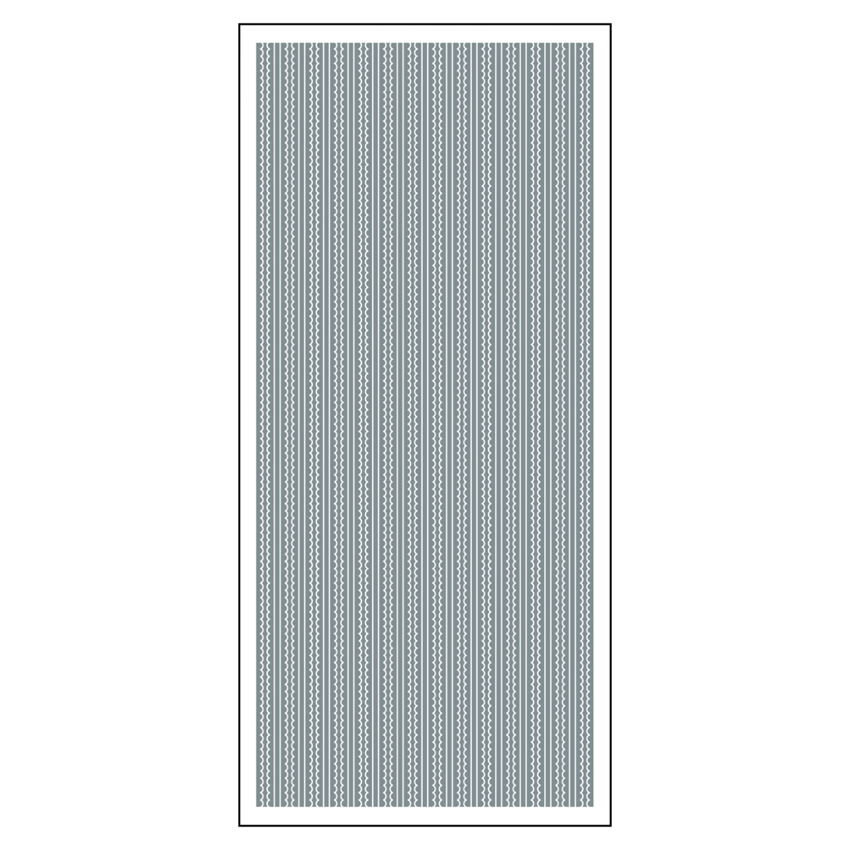 Mini Scallop - Holographic Silver