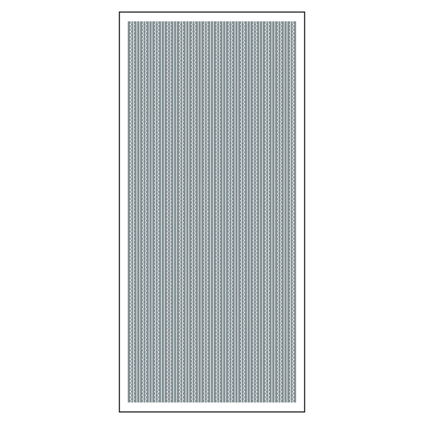 Mini Scallop - Holographic Silver