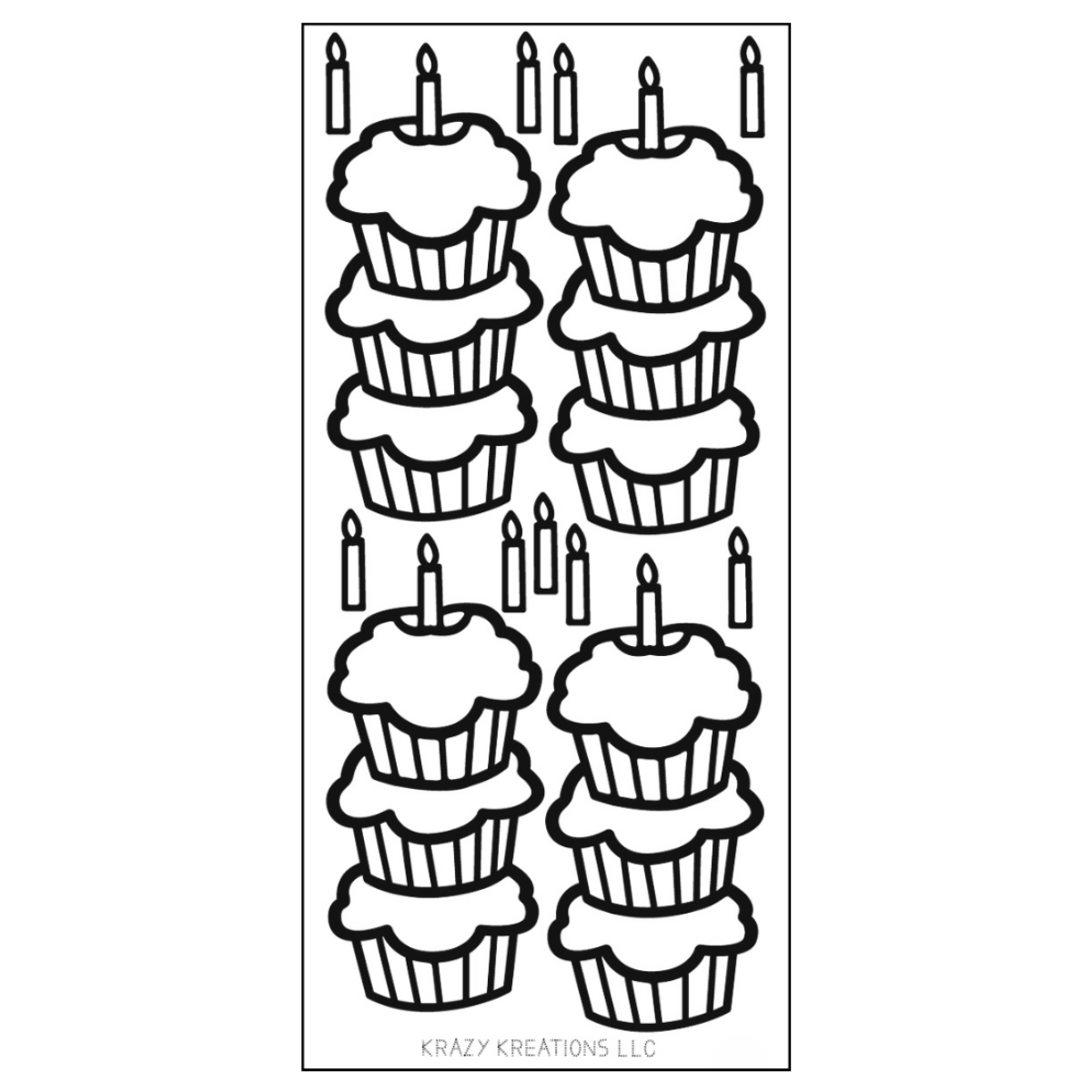 Stacked Cupcakes