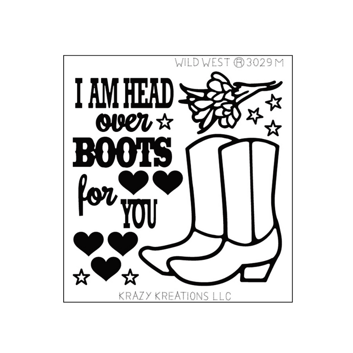 Western Boots Mini