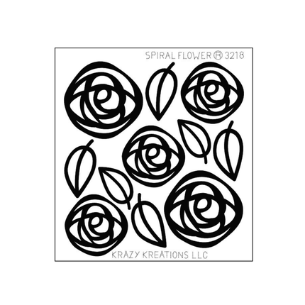 Spiral Flowers Mini