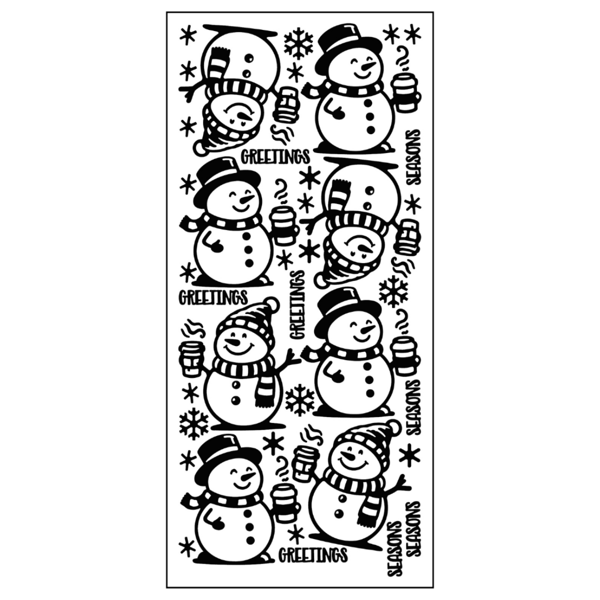 Coffee Snowmen