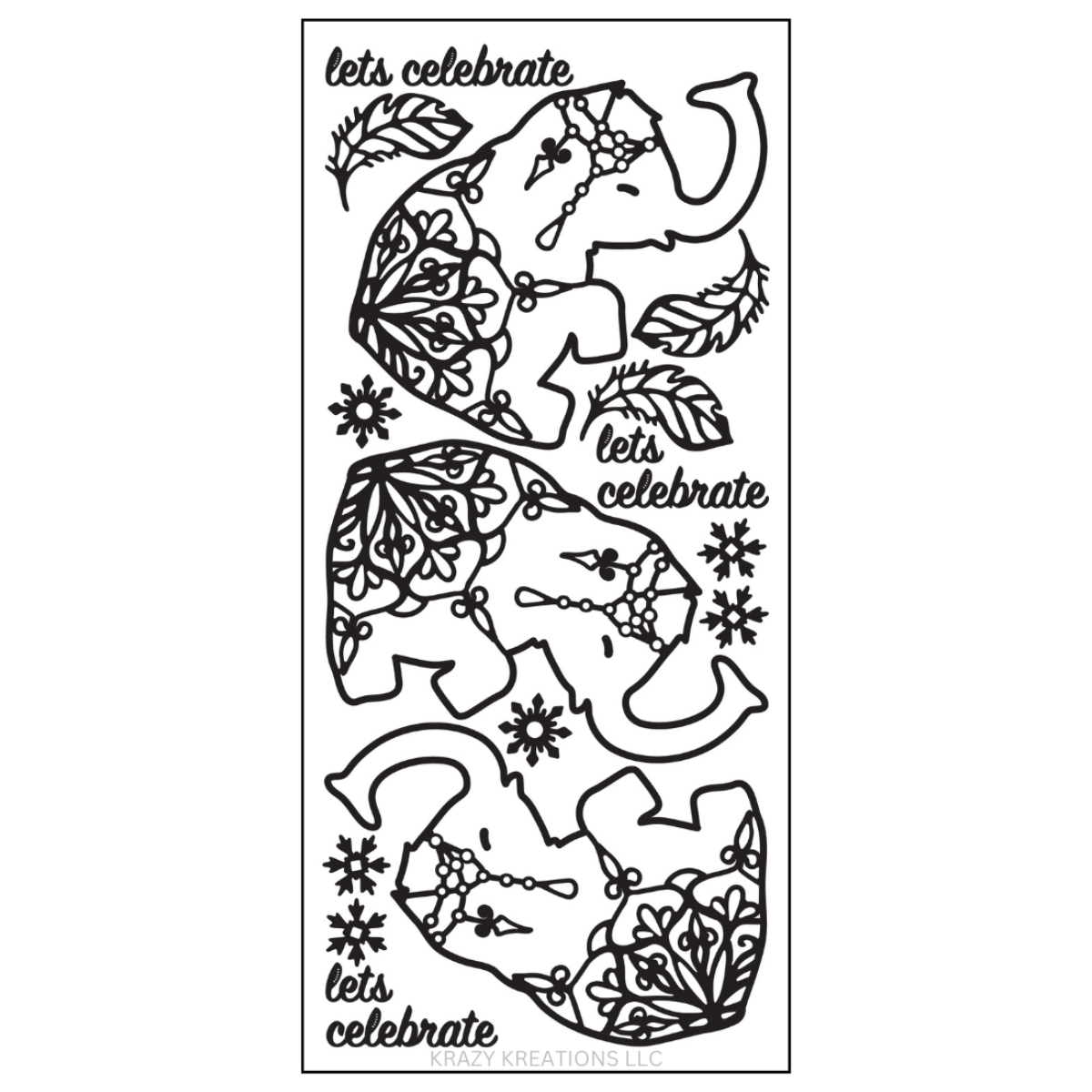 Mandala Elephant