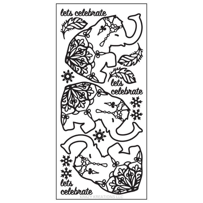 Mandala Elephant