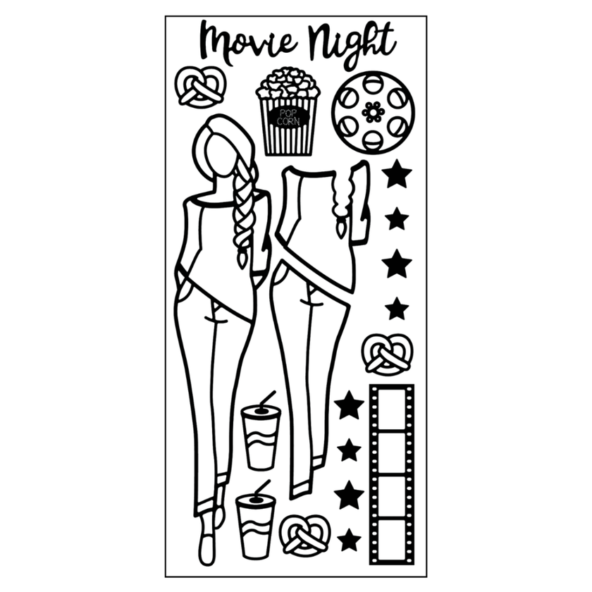 Movie Night Girl