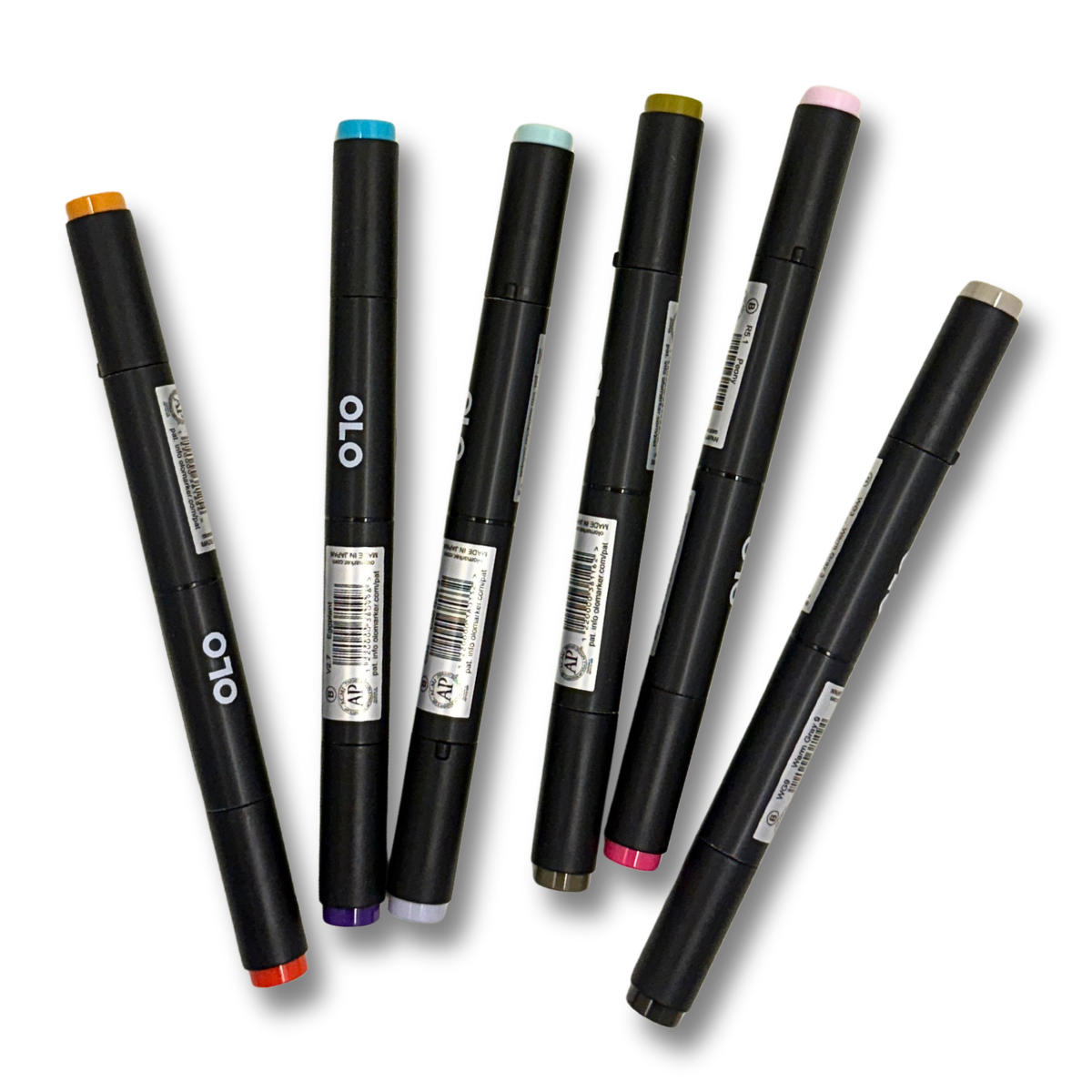 OLO 6pc Alcohol Marker Set, EXPO 2