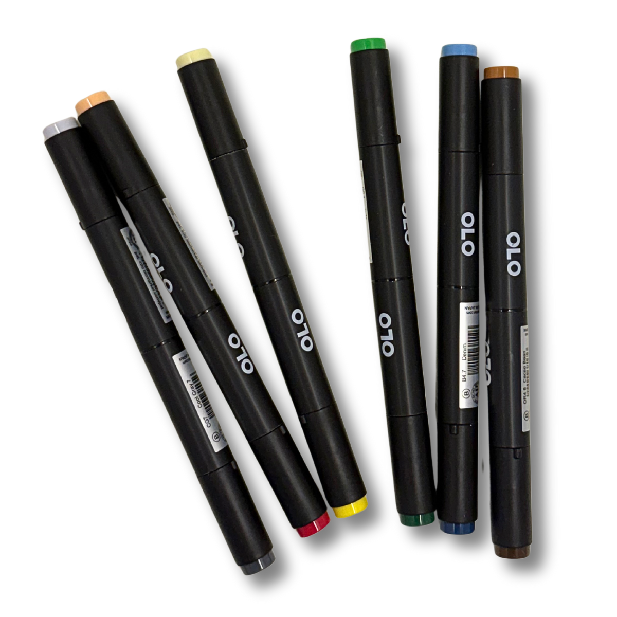 OLO 6pc Alcohol Marker Set, EXPO 1