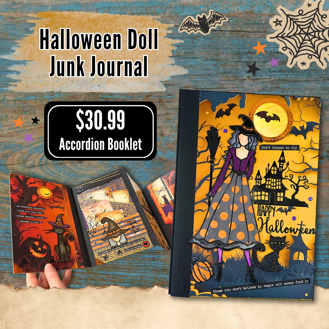 Halloween Doll Junk Journal