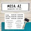 Mesa, AZ Weekend Retreat