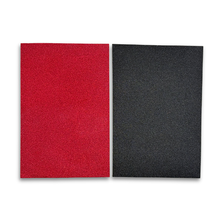 Regal Red & Black Glitter Paper
