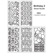 Birthday 2 Sticker Bundle