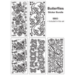 Butterflies Sticker Bundle