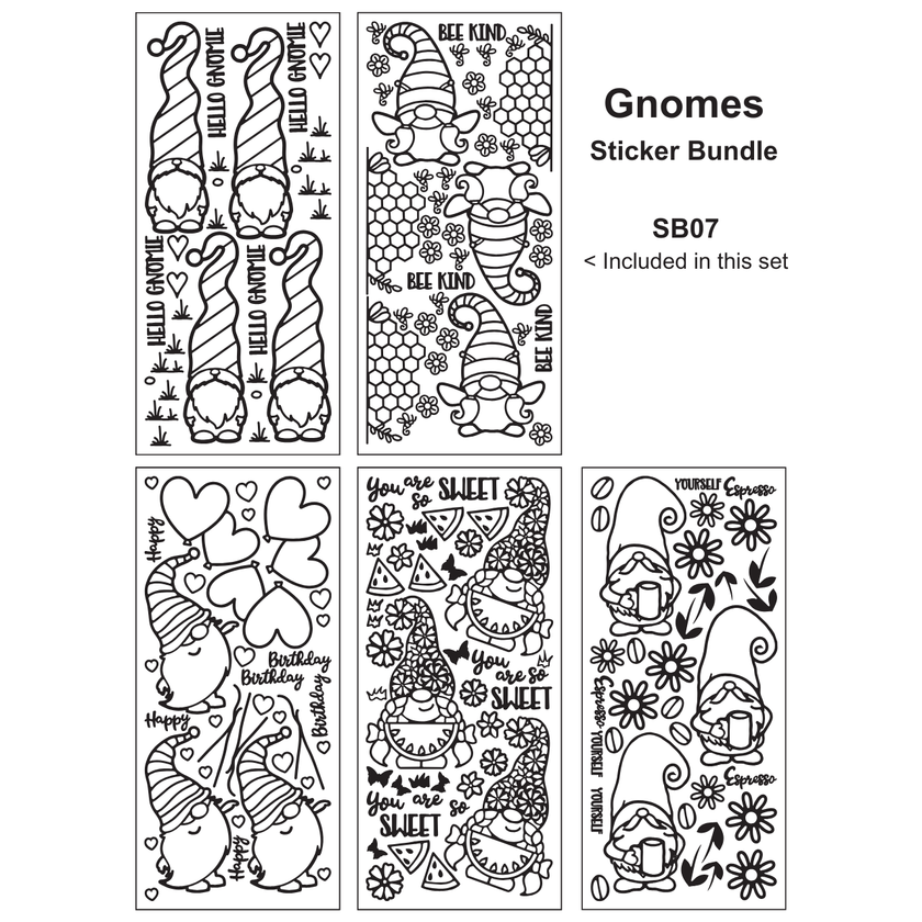 Gnomes Sticker Bundle