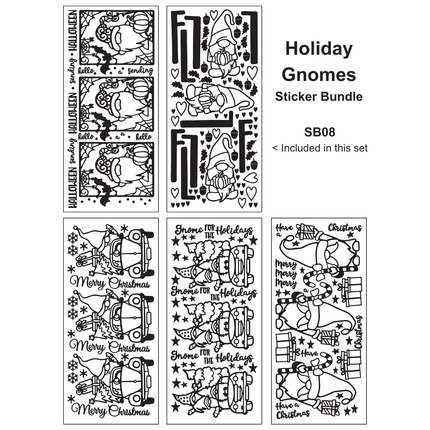 Holiday Gnomes Sticker Bundle