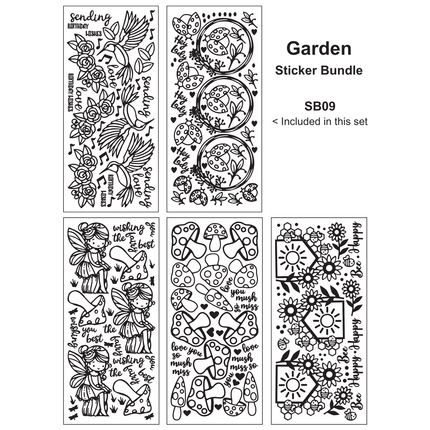 Garden Sticker Bundle