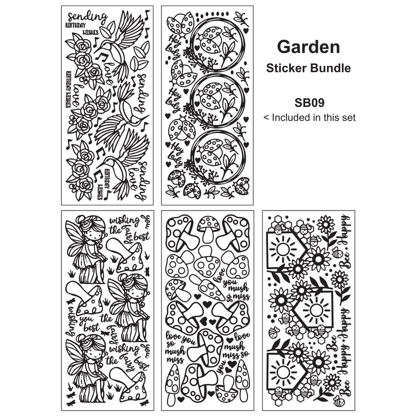 Garden Sticker Bundle