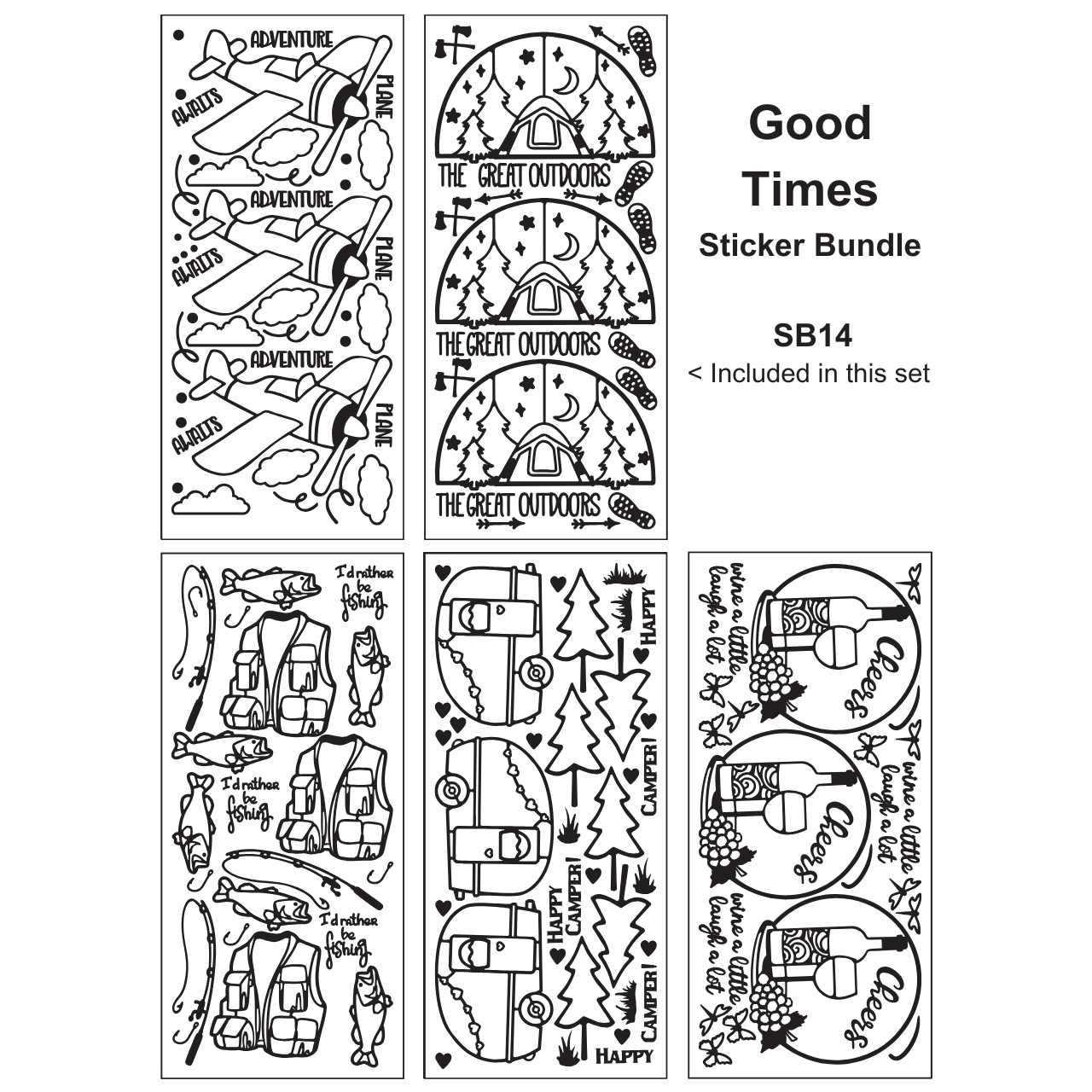 Good Times Sticker Bundle
