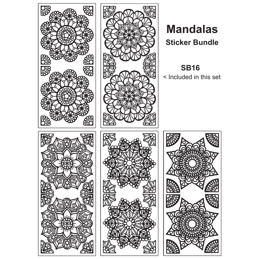 Mandalas Sticker Bundle