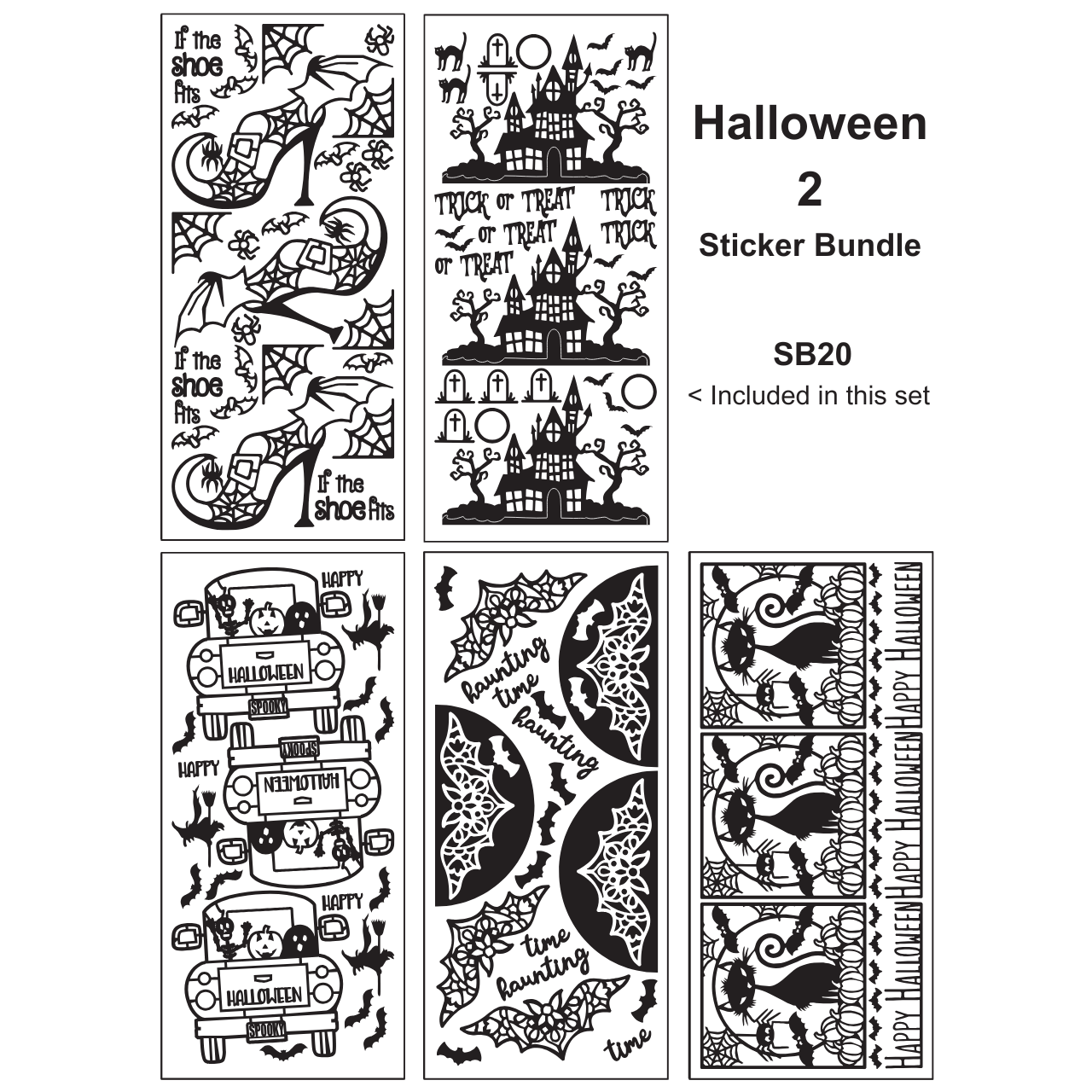 Halloween 2 Sticker Bundle (Copy)