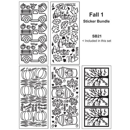 Fall 1 Sticker Bundle