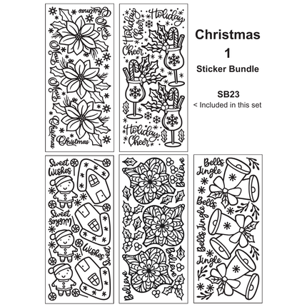 Christmas 1 Sticker Bundle