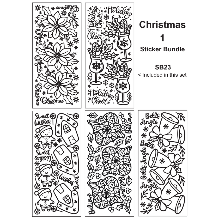 Christmas 1 Sticker Bundle