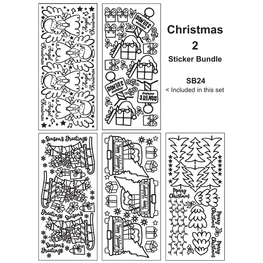 Christmas 2 Sticker Bundle