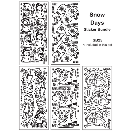 Snow Days Sticker Bundle