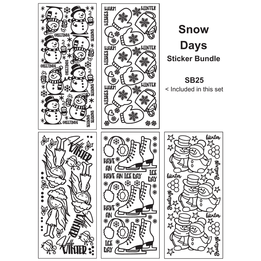 Snow Days Sticker Bundle