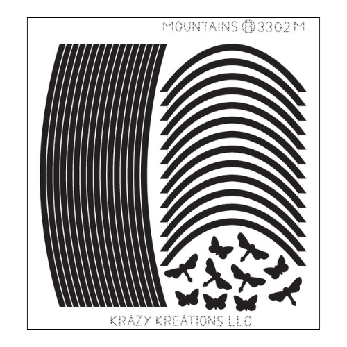 Mountains Sticker - Mini