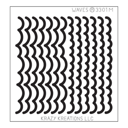 Waves Sticker - Mini