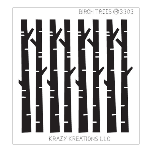Birch Trees Mini Sticker