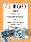Card Making Club – ALL IN
