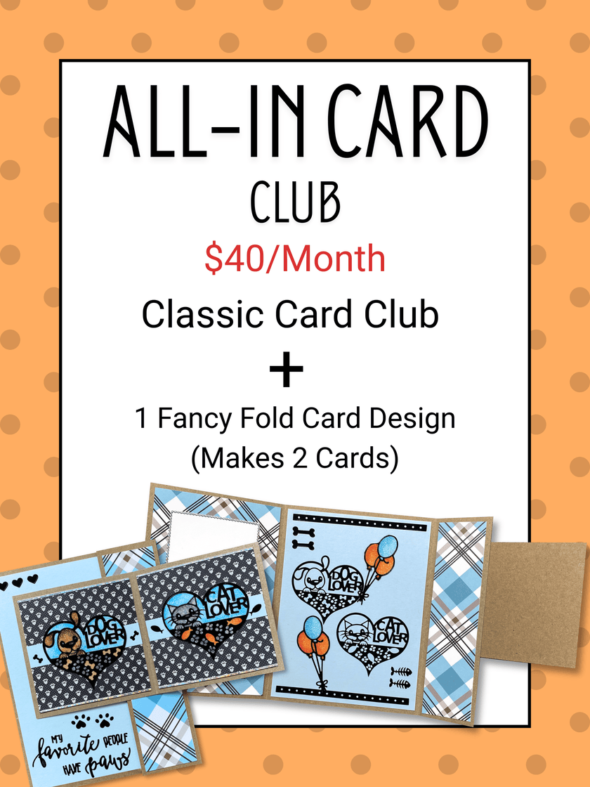Card Making Club – ALL IN